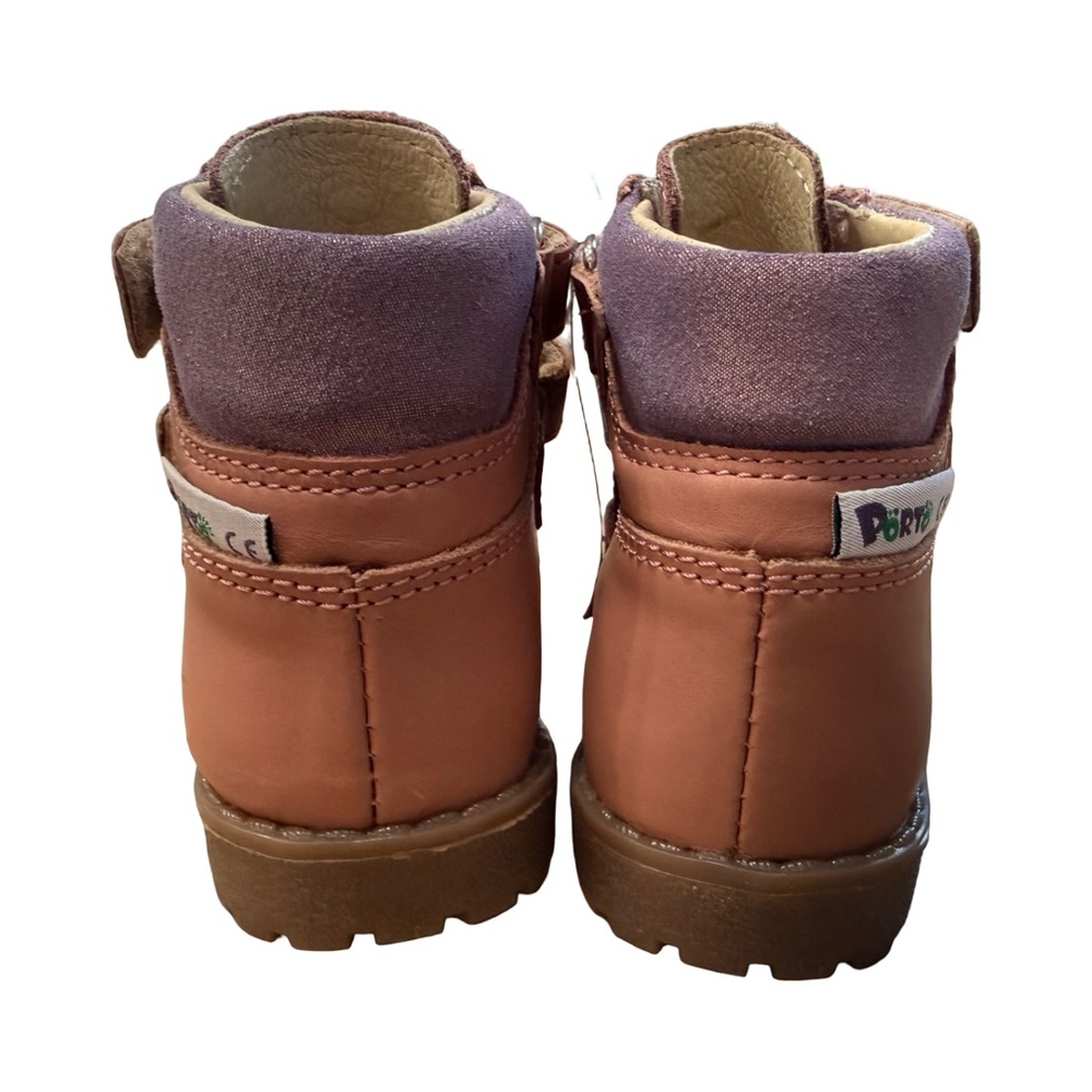 Mrugala Porto Orthopedic Toddler Boots EU 20 US 5 Pink Purple Velcro NWT - Picture 4 of 13